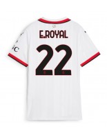 Ženske Nogometnih dresov AC Milan Emerson Royal #22 Gostujoči 2024-25 Kratki rokavi
